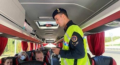 Jandarma ekiplerinden 'Düzensiz Göçle Mücadele' denetimi