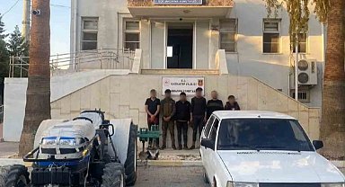 Jandarmadan göçmen organizatörlerine operasyon