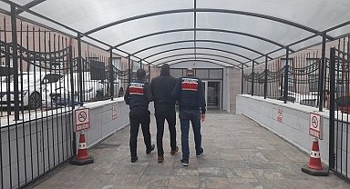 Jandarmanın yakaladığı suç makinesi cezaevine gönderildi