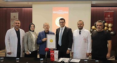 JCI Belgesi, Hayat Hastanesine törenle takdim edildi