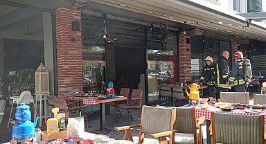 Kafede jel yakıtlı ocak patladı: 1 yaralı