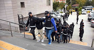 Kafes Operasyonu'nda 18 kişi tutuklandı