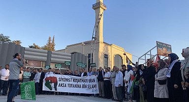 Kahramanmaraş'tan Filistin'e dua İsrail'e tepki