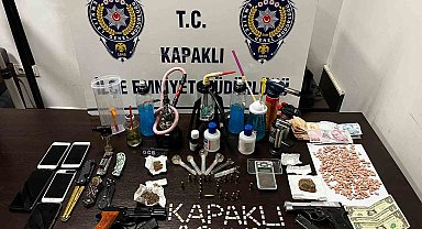 Kapaklı'da 2 mahalleye uyuşturucu operasyonu