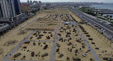 Karabağ Zaferi'ndeki teçhizatlar Savaş Ganimetleri Müzesi'nde sergileniyor