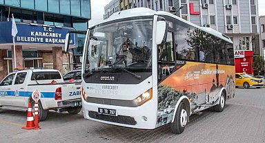 Karacabey Belediyesi'nin ücretsiz ulaşım desteği öğrenciler için de başladı