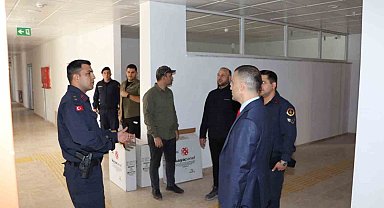 Karakol inşaatında sona yaklaşıldı