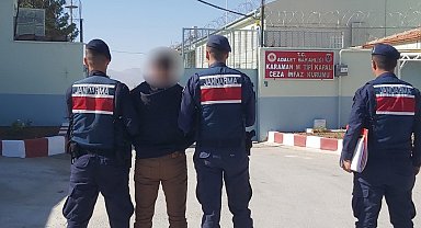 Karaman'da 24,5 yıl kesinleşmiş hapis cezası bulunan şahıs yakalandı
