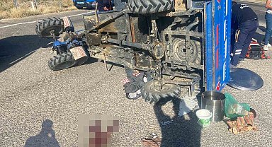 Karaman'da trafik kazası: 1 ölü, 2 yaralı