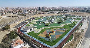 Karaman'ın yeni şehir parkı hizmete açıldı