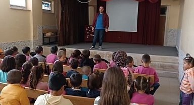 Karapınar'da çocuklara ağız ve diş sağlığı eğitimi verildi