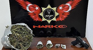 Kars'ta 1 kilo 880 gram esrar ele geçirildi