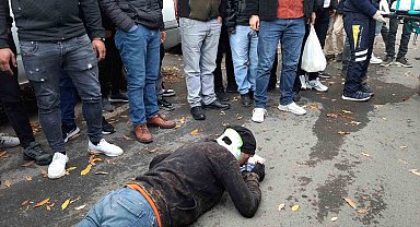 Kars'ta otomobilin çarptığı 1 kişi yaralandı