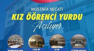 Kartal Belediyesi Mustafa Necati Yükseköğrenim Kız Öğrenci Yurdu'nun ön kayıtları başladı