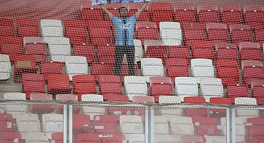 Kasımpaşa'yı Sivas'ta 1 taraftar destekledi