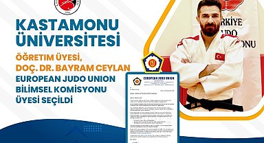 Kastamonu Üniversitesi'nden Doç. Dr. Ceylan, EJU Bilimsel Komisyonu Üyesi seçildi