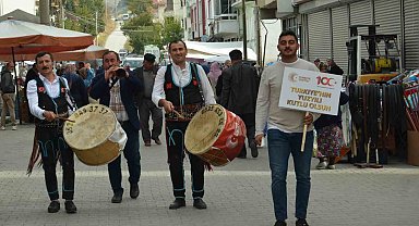Kastamonu'da Cumhuriyet coşkusu davul zurna ile kutlandı