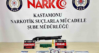 Kastamonu'da uyuşturucu maddeyle yakalanan şahıs tutuklandı