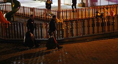 Kastamonu'da yol kenarında unutulan şüpheli valiz fünyeyle patlatıldı