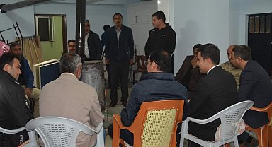 Kaymakam Çelik vatandaşlarla bir araya geldi