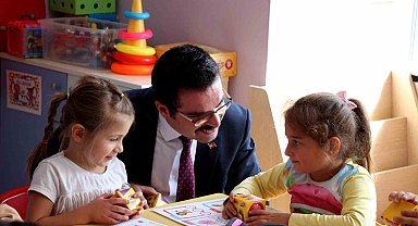 Kaymakam Han okul öncesi eğitimin önemine dikkat çekti