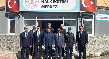 Kaymakam Tuna H.E.M çalışmalarını yerinde inceledi