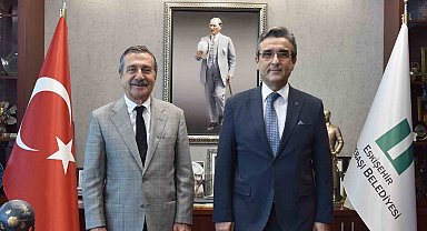 Kaymakam Yücel'den Başkan Ataç'a ziyaret