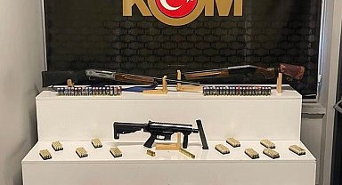 Kayseri'de ruhsatsız silah satıcılarına operasyon: 3 gözaltı