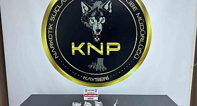 Kayseri'de uyuşturucu operasyonu: 1 gözaltı