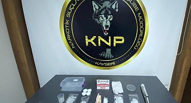 Kayseri'de uyuşturucu operasyonu: 2 gözaltı