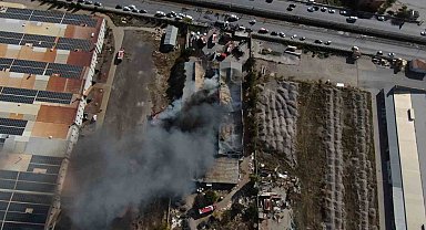 Kayseri'deki fabrika yangını 2 saatte kontrol altına alındı