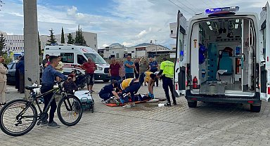 Kazada yaralanan kız çocuğu acısını unutup polise "Ceza yazmayın lütfen" dedi