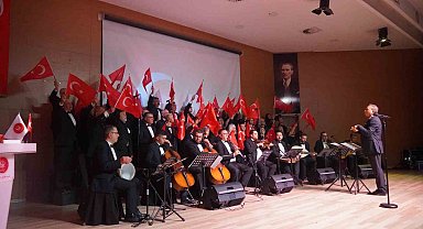 Keçiören'de Atatürk'ün sevdiği eserlerle cumhuriyet coşkusu yaşandı