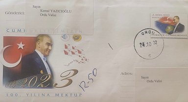 Kemal Yazıcıoğlu'nun 100. yıl mektubu