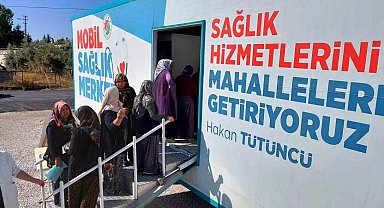 Kepez'in,Mobil Sağlık Merkezi Muratpaşa'da