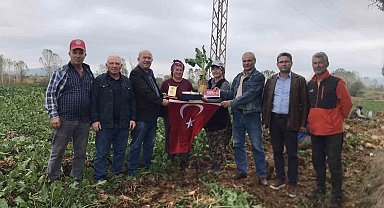 Keşan'da kadın çiftçilere plaket ve hediye çeki