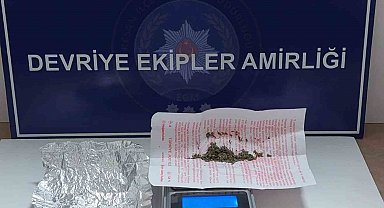 Keşan'da üzerlerinde uyuşturucu ele geçirilen 2 şüpheli gözaltına alındı
