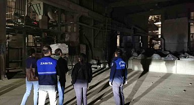 Kestel'deki fabrikalara gece şok baskın