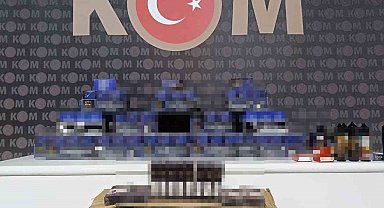 Kırıkkale'de 21 bin 940 adet makaron ele geçirildi