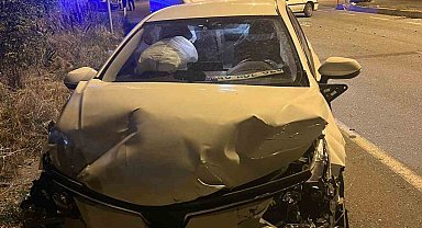 Kırıkkale'de otomobiller çarpıştı: 1 ölü, 2 yaralı