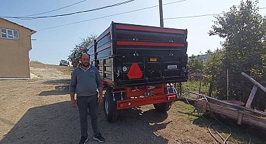 Kırsal Kalkınma Hibe Desteği kapsamında son makine üreticiye teslim edildi