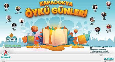 Kitapseverler 'Kapadokya Öykü Günleri'nde' buluşacak