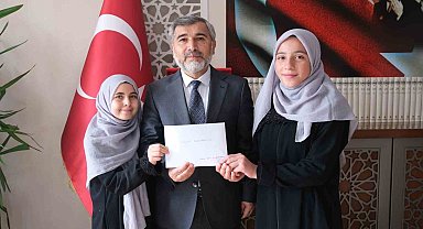 Kız Kur'an Kursu öğrencileri arasında resim ve şiir yarışması düzenlendi