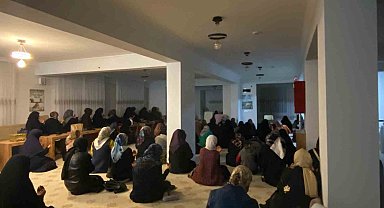 Kız Kur'an Kursu'nda "Kudüs Gecesi" düzenlendi