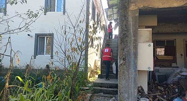 Kızılay'dan ihtiyaç sahibi ailelere destek