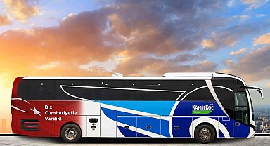 Kâmil Koç Cumhuriyet'in 100'üncü yılı anısına araçlarını özel tasarımlarla giydirdi