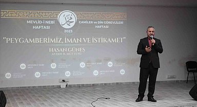 Koçarlı'da Mevlid-i Nebi Konferansı düzenlendi