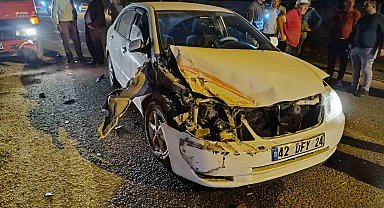 Konya'da alkollü sürücünün otomobili ile çarptığı yaya hayatını kaybetti