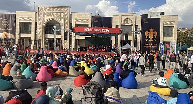 Konya'da milli maç heyecanı