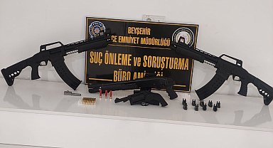 Konya'da silah kaçakçılığı operasyonu